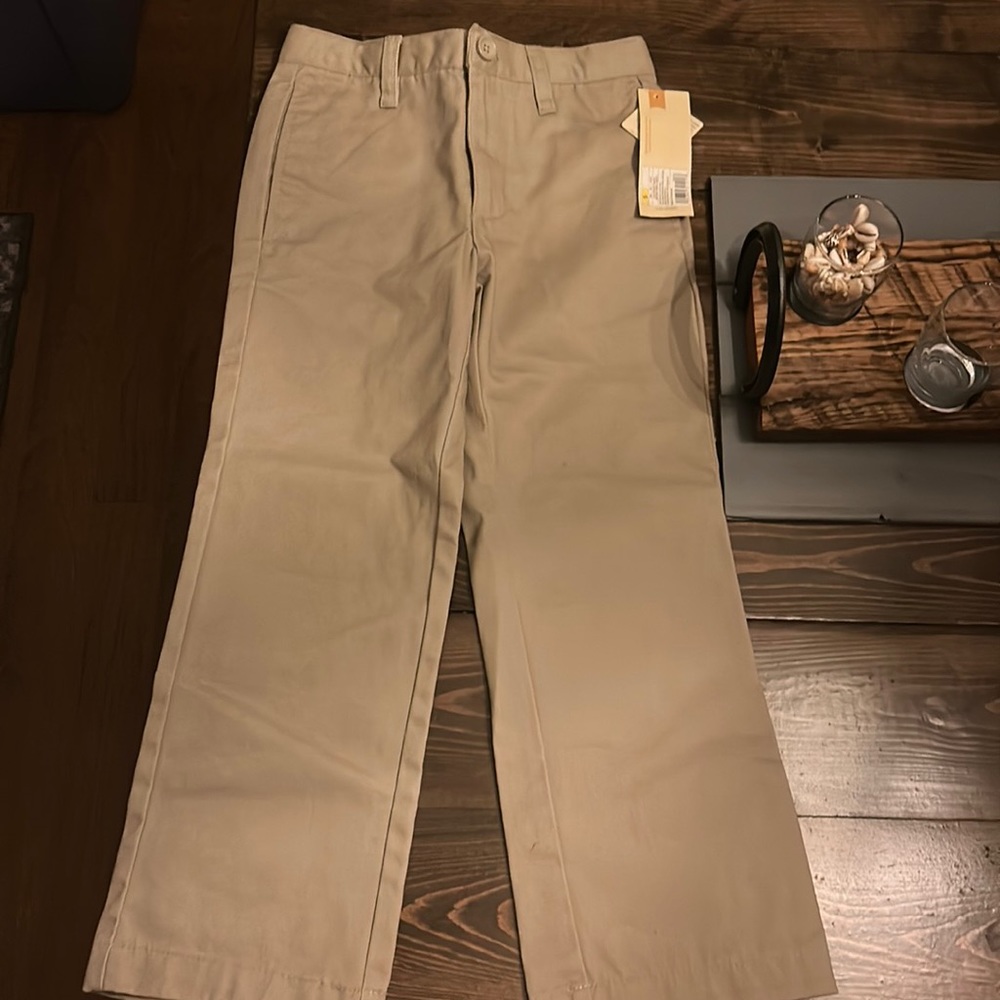 Boys new khaki pants